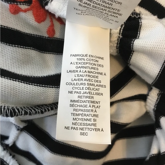 Kate Spade Broome Street Colab Embroidered Short Sleeve - Picture 7 of 8